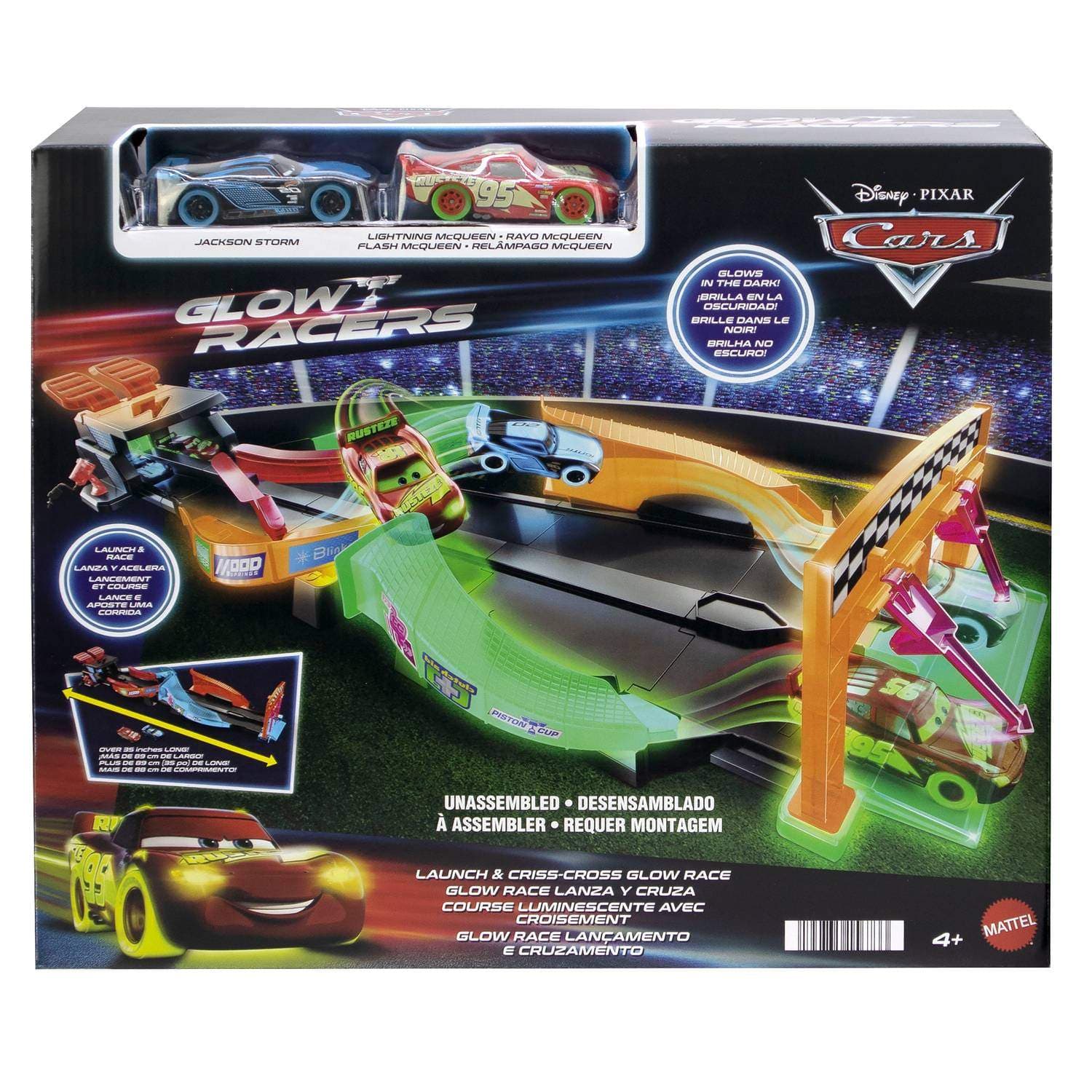 Cars Night Racing Ratasetti