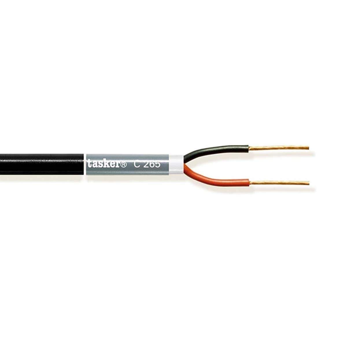 Kaiutinkaapelikela 2x 1.00 mm² 100 m Musta