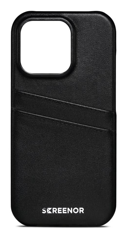 Screenor Lumo iPhone 16 Pro -suojakuori, Musta