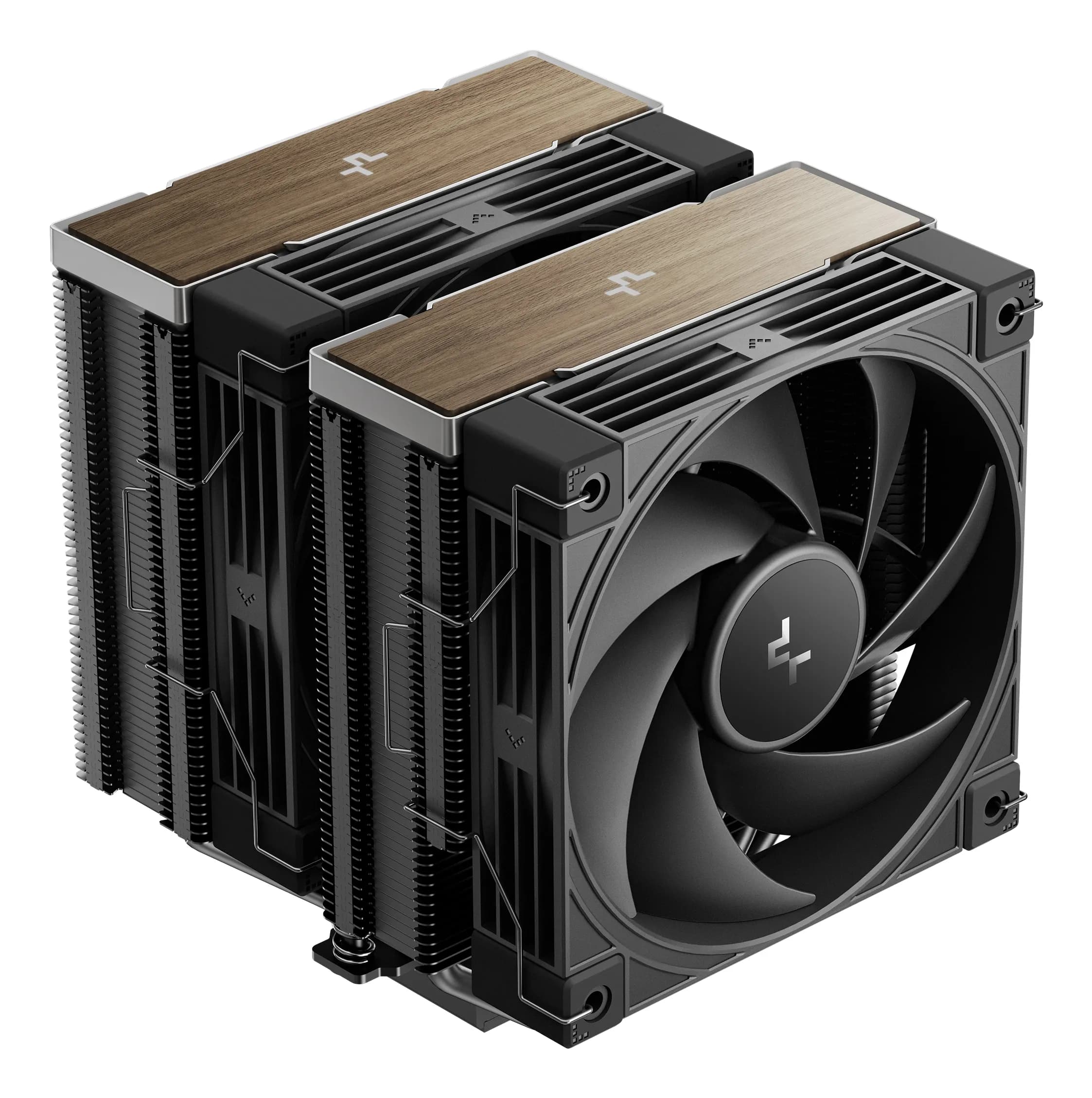 DeepCool AK620 G2, 2x120 mm -prosessorijäähdytin, Wood grain