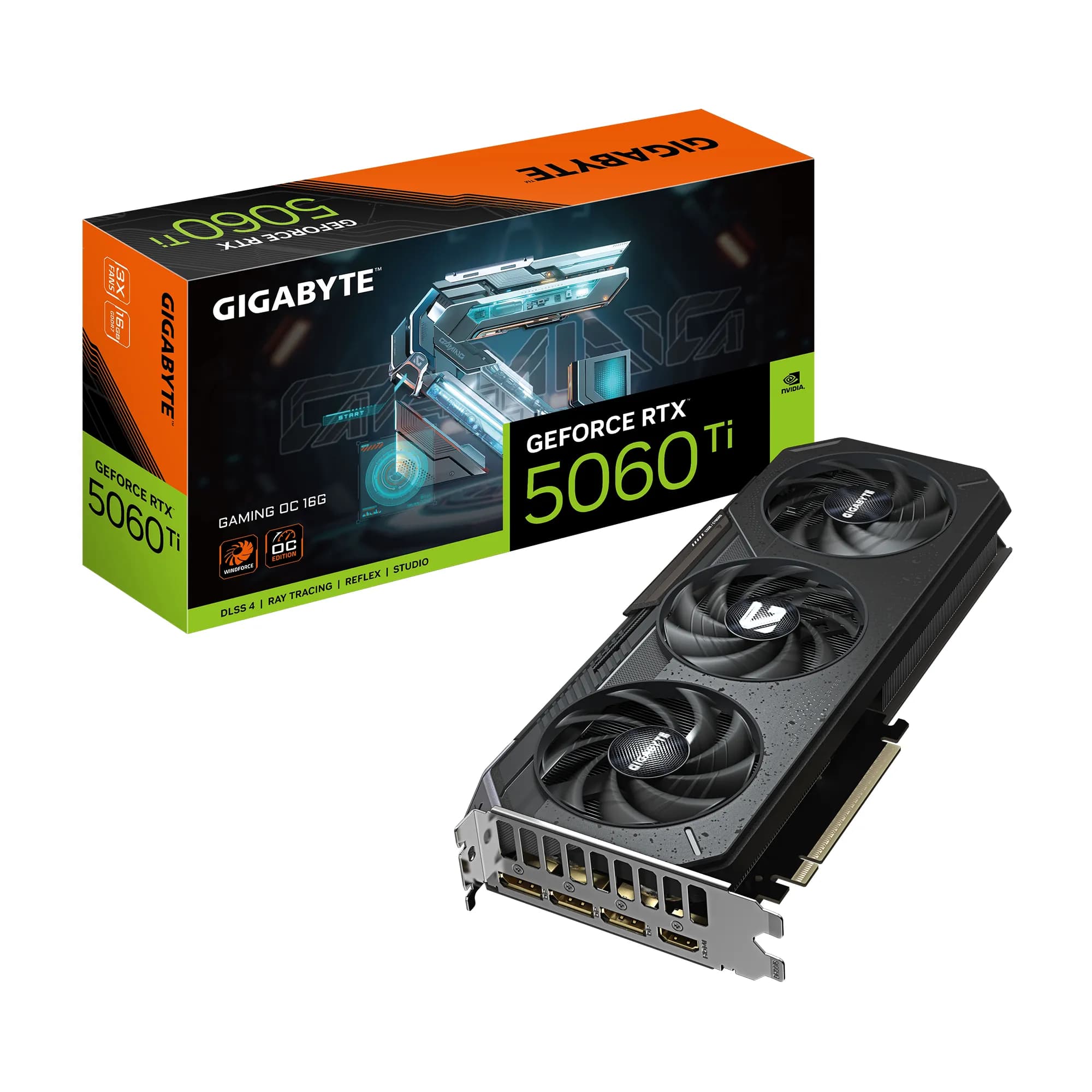 Gigabyte GeForce RTX 5060 Ti Gaming OC 16 Gt -näytönohjain