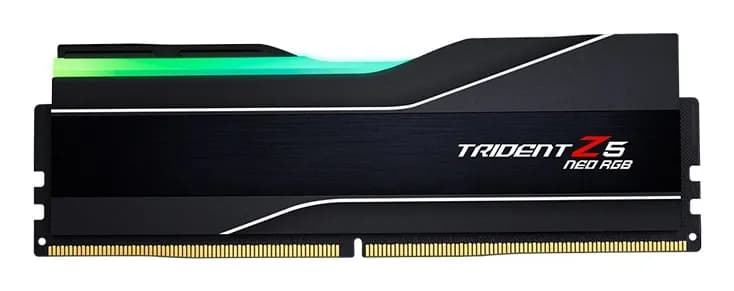 G.SKILL Trident Z5 Neo RGB 32 Gt (1 x 32 Gt) DDR5 5200 MHz, CL40 -muisti (EXPO)