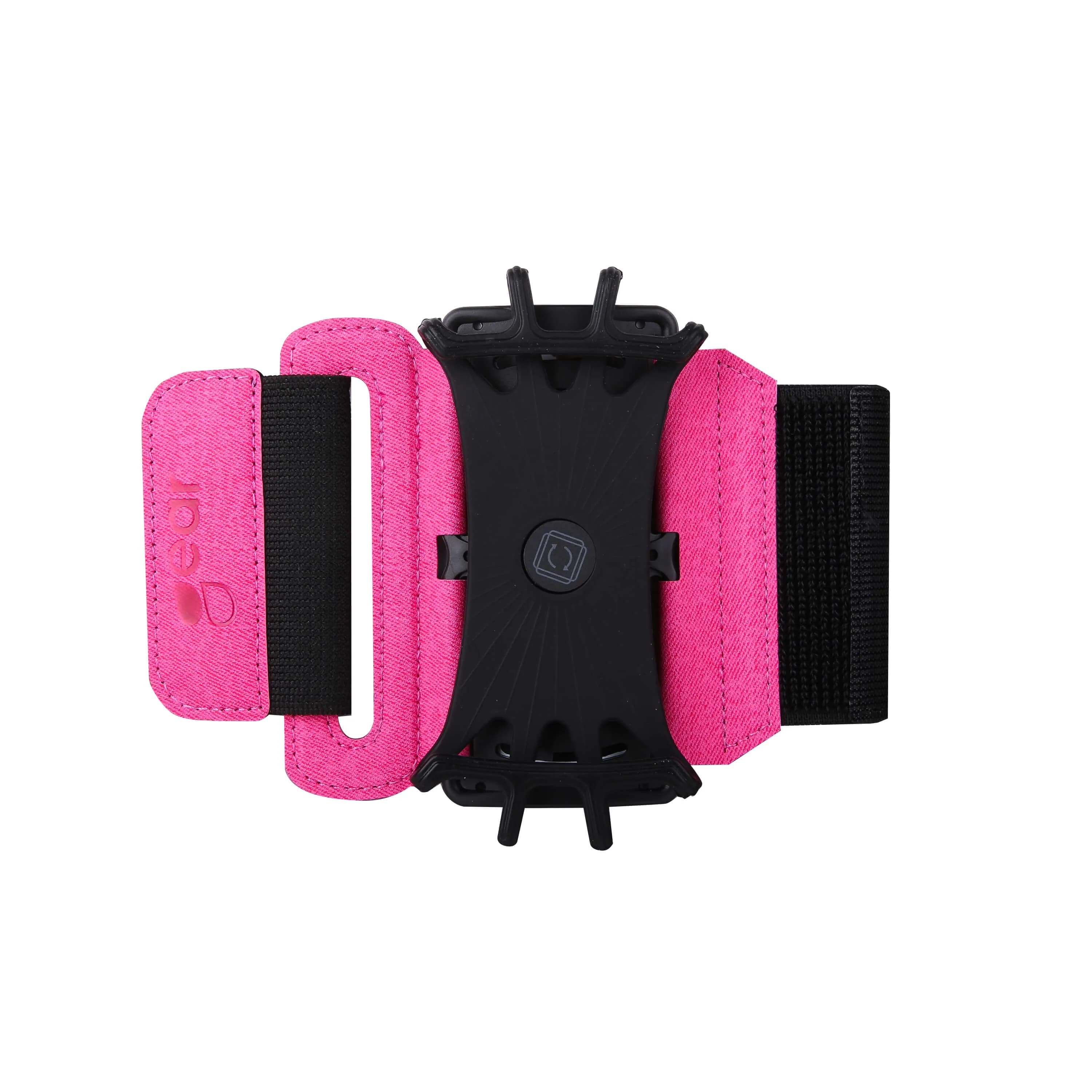 GEAR Sport Käsivarsikotelo Premium Universal Yläkäsi ja Alakäsi Käännettävissä Pinkki