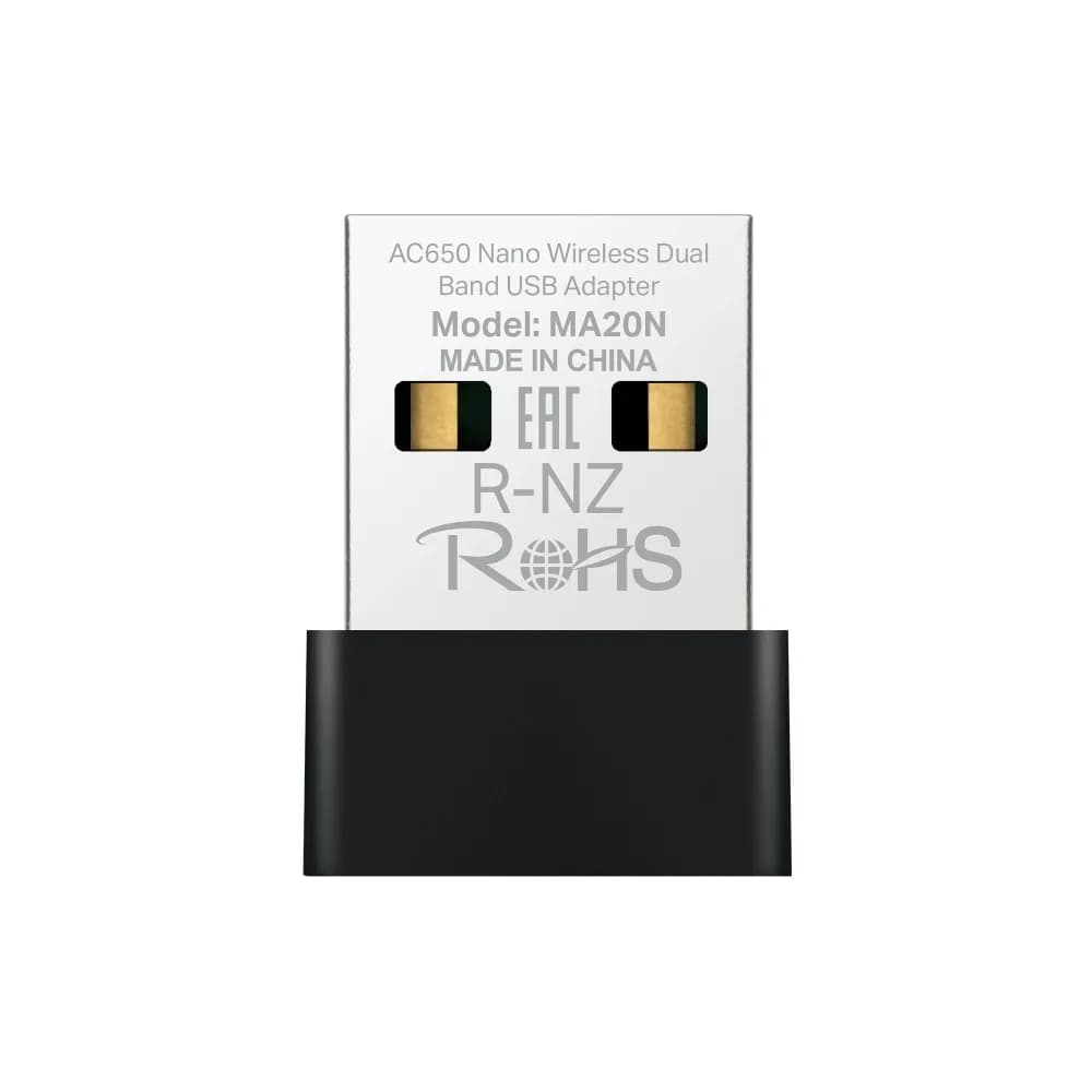 Mercusys MA20N AC650 Nano WiFi USB -sovitin