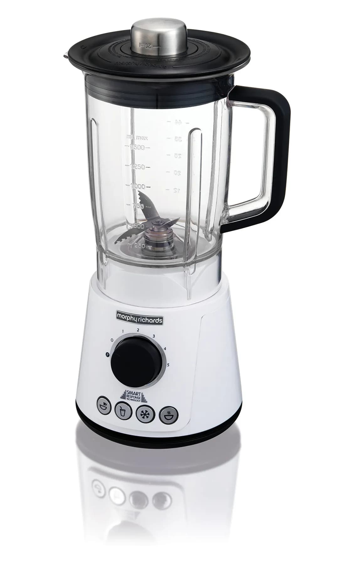 Morphy Richards Total Control 403040EE 600 W 2,1 l -tehosekoitin, valkoinen