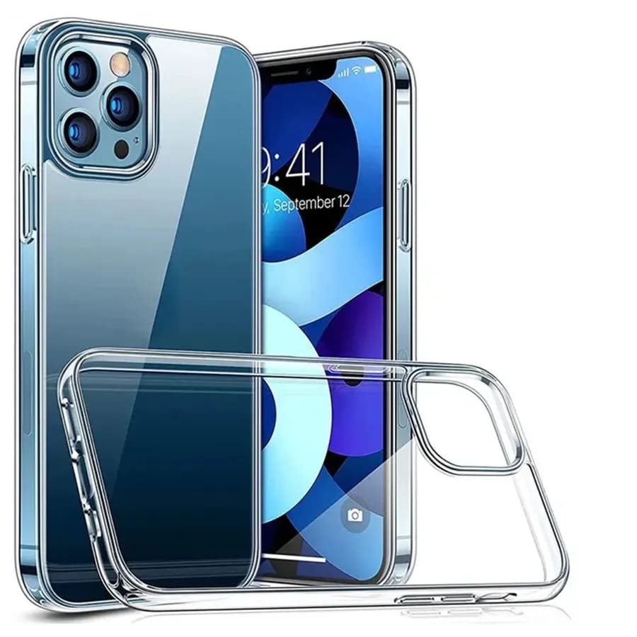 Insmat Crystal Cover, iPhone 15 Pro Max -suojakuori, Läpinäkyvä