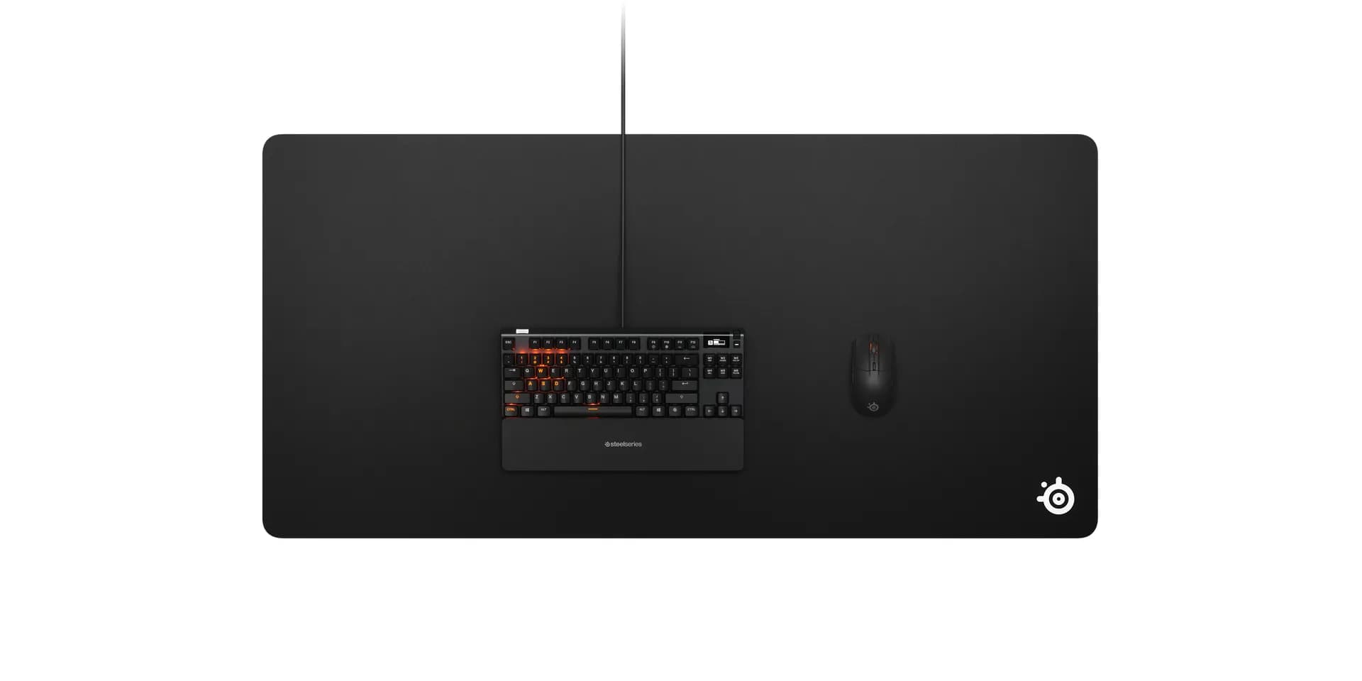 SteelSeries QcK 3XL -pelihiirimatto, 1220x590 mm, musta