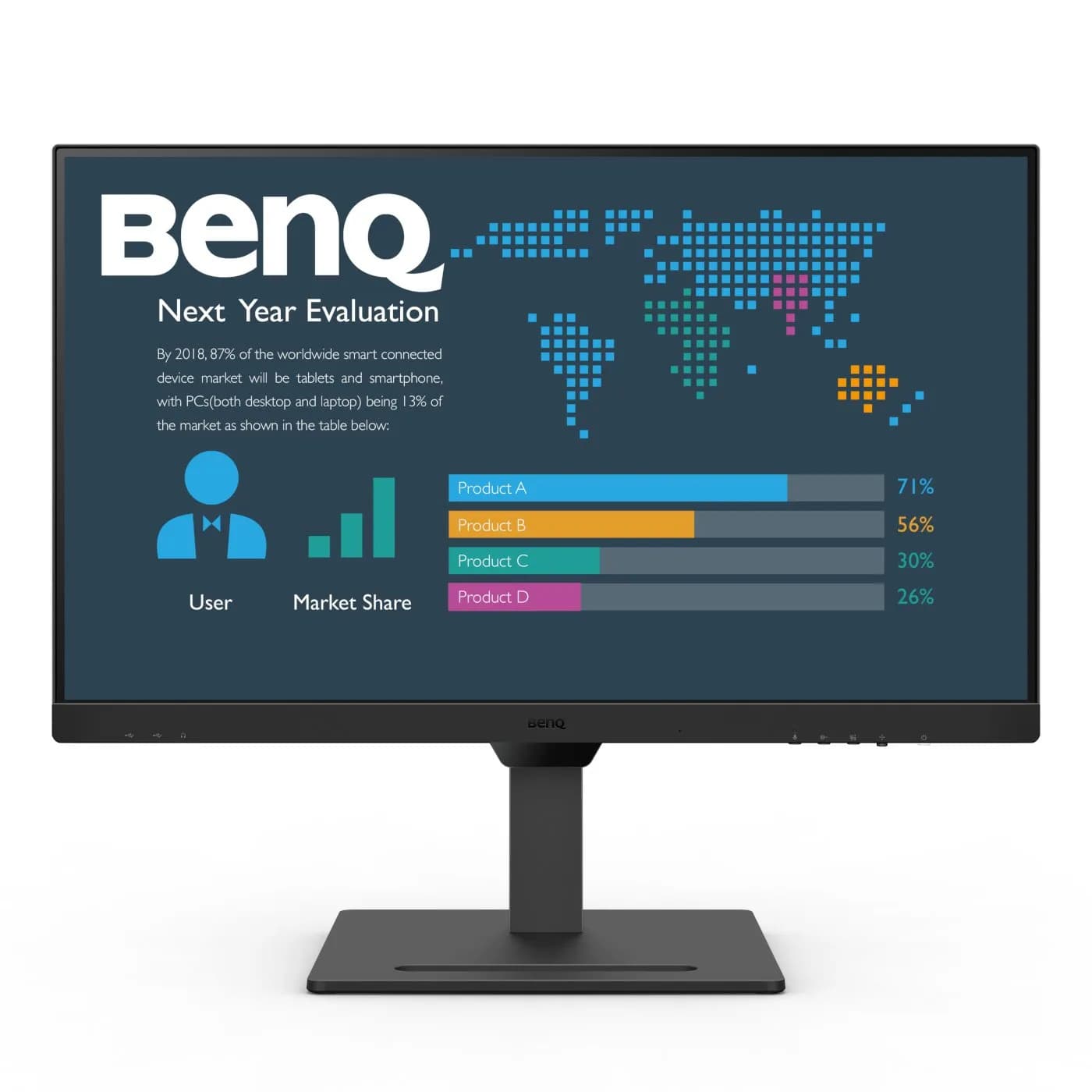 BenQ BL2790QT 27"" QHD, IPS -näyttö, USB-C hub