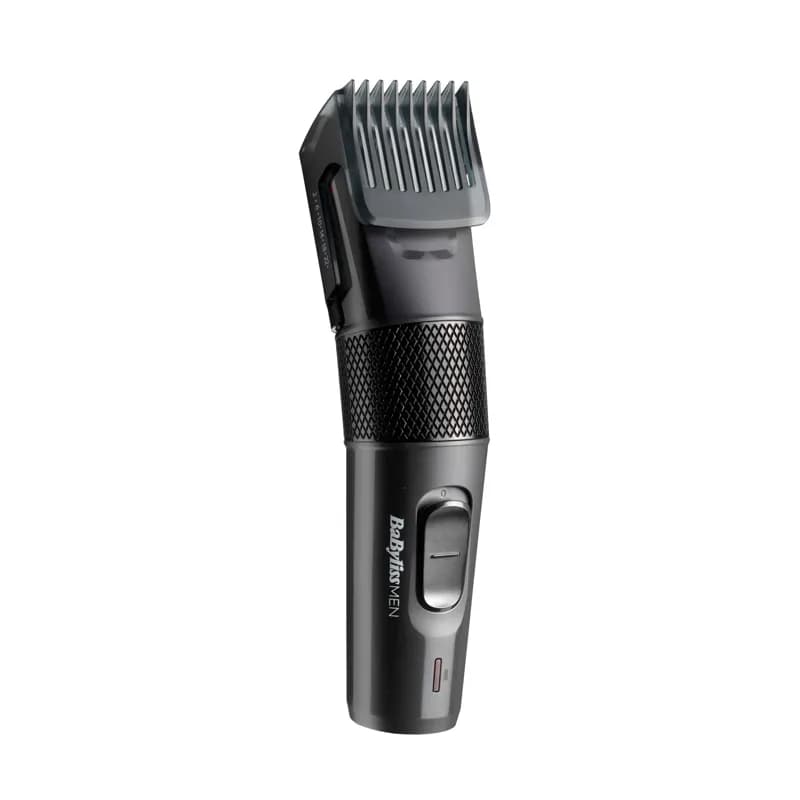BaByliss Precision Cut E786E, johdoton, ladattava, pestävä -hiustenleikkuukone, musta