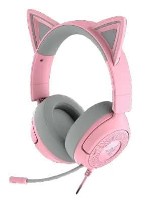 Razer Kraken Kitty V3 X -pelikuulokemikrofoni, quartz