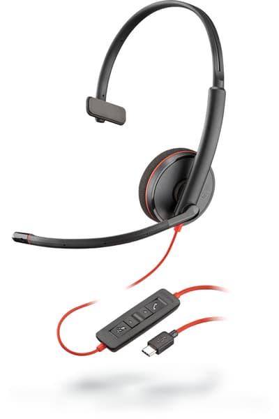 Poly Blackwire C3210 -monokuuloke, musta