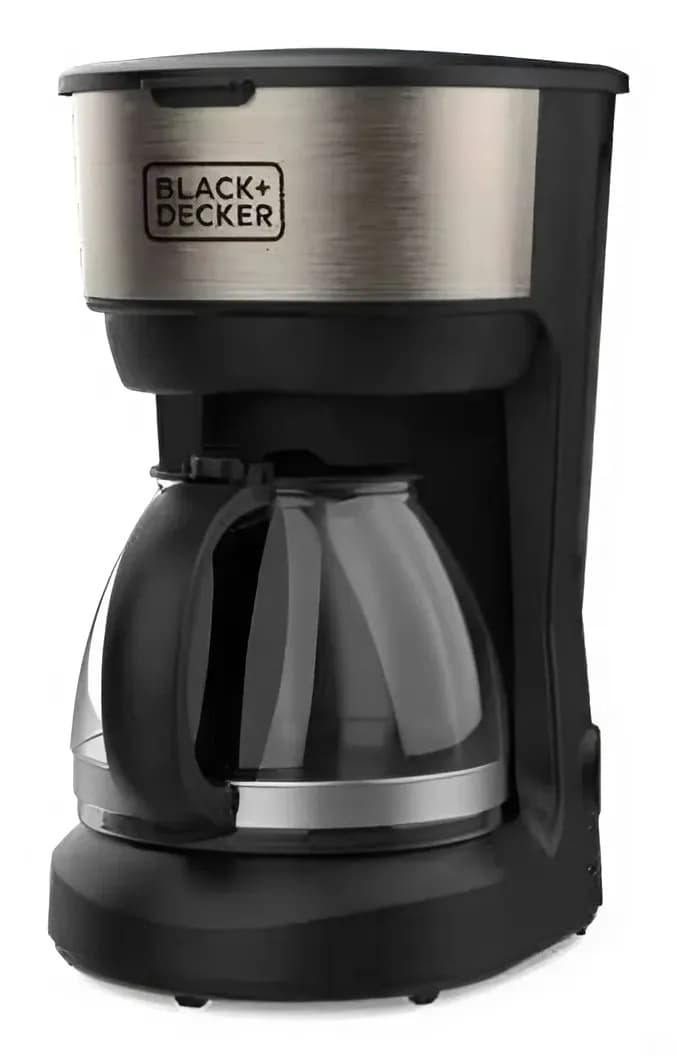 BLACK+DECKER ES9200080B 6 kupin -kahvinkeitin, musta, ruostumaton teräs