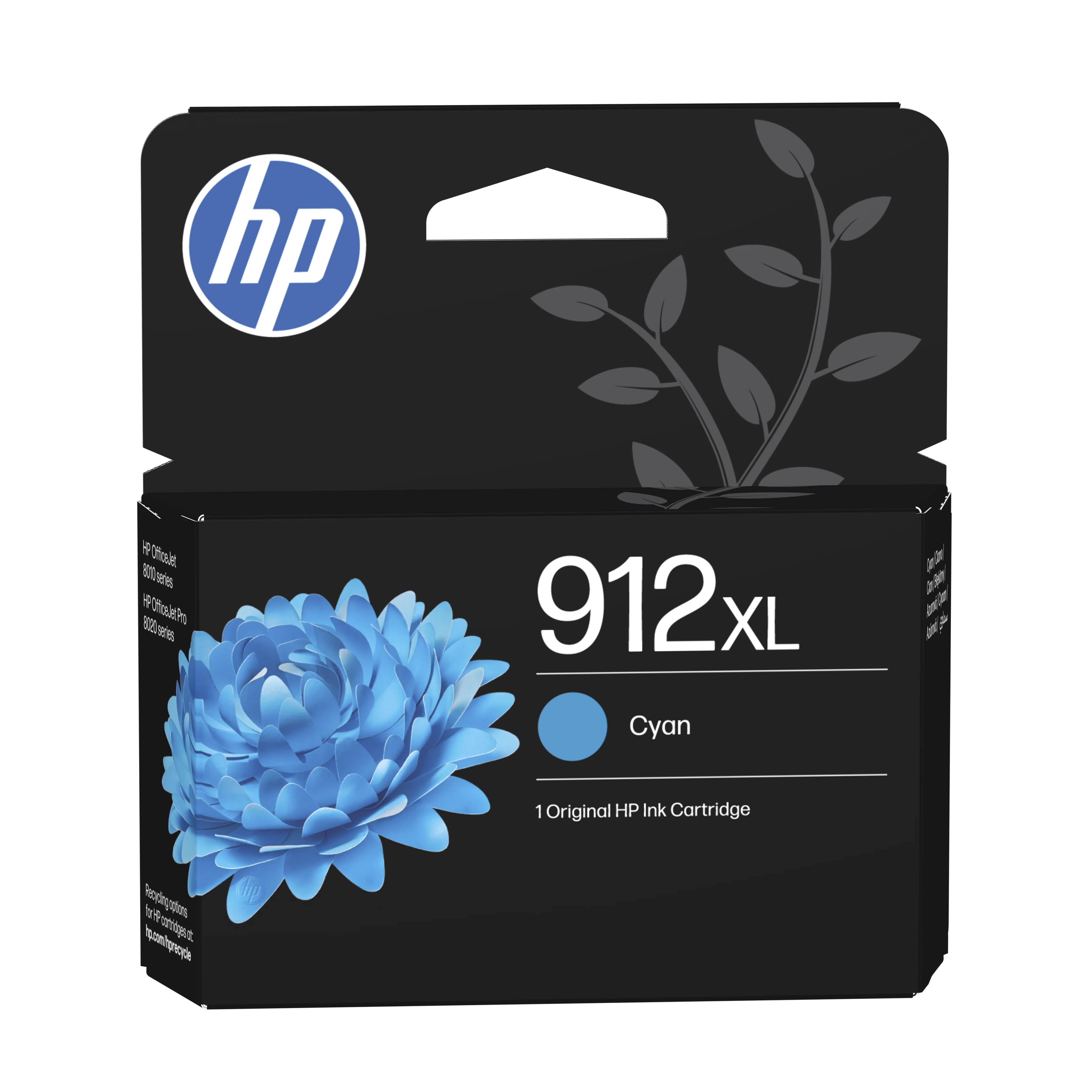 HP 912XL -mustekasetti, 8.5 ml, cyan