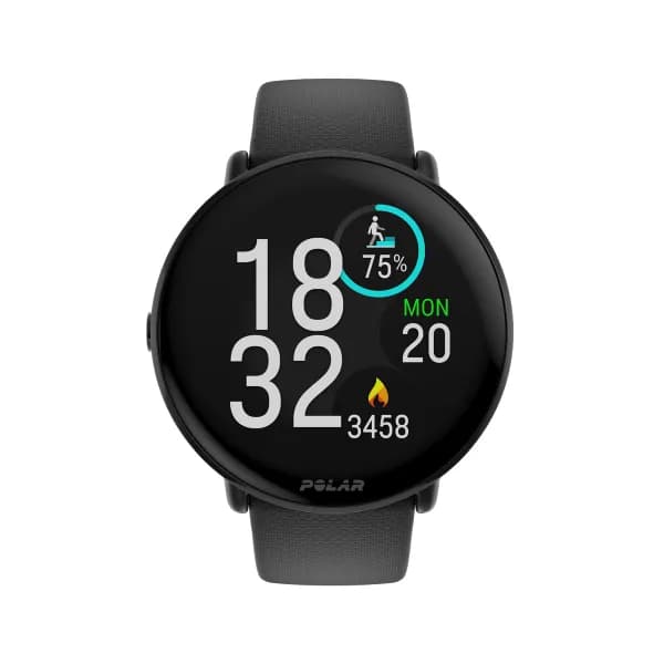 Polar Ignite 3 Titanium 43mm -urheilukello, musta