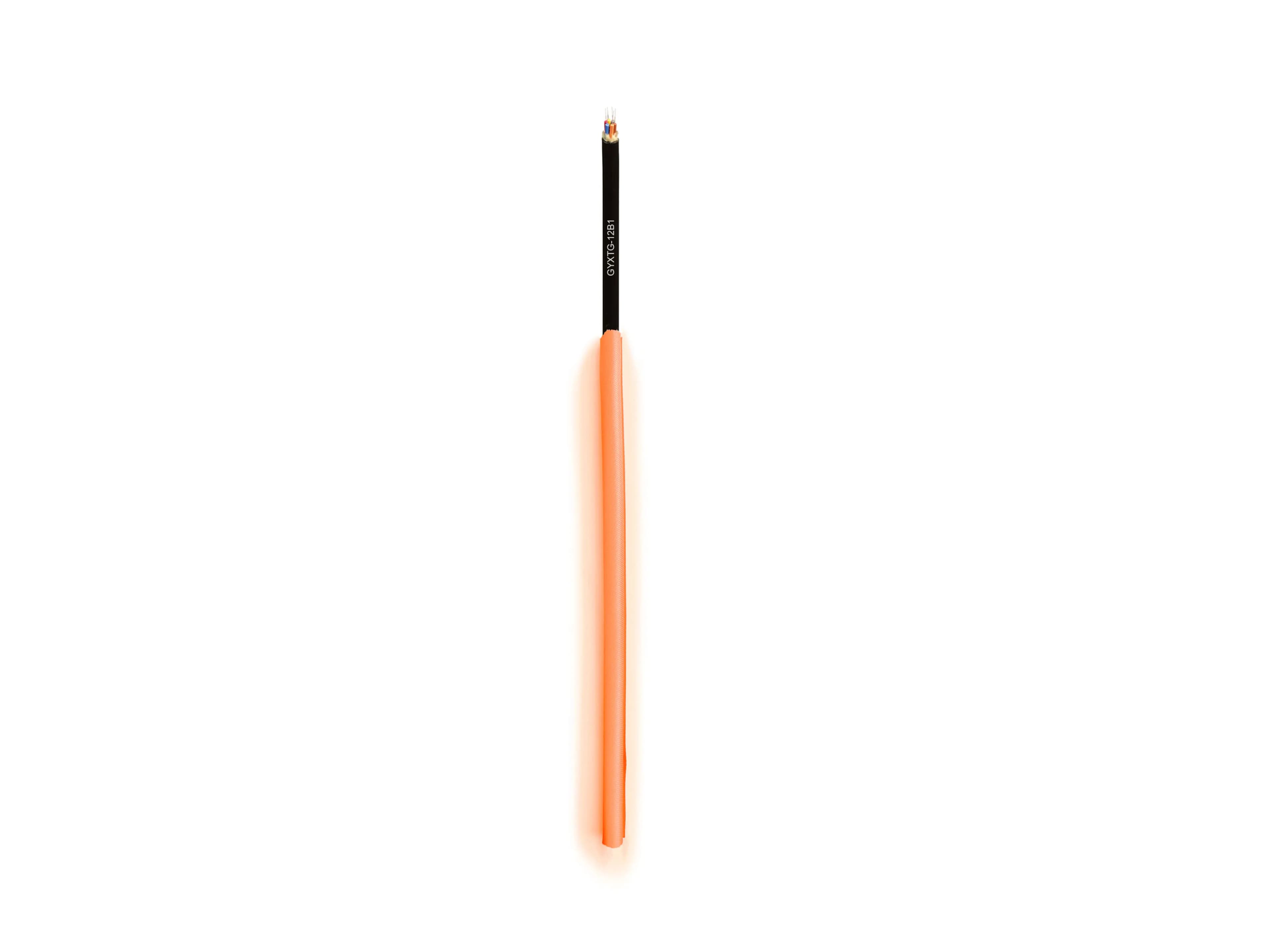 M Universal Cable Sock Self Wrapping 5mm Orange 25m