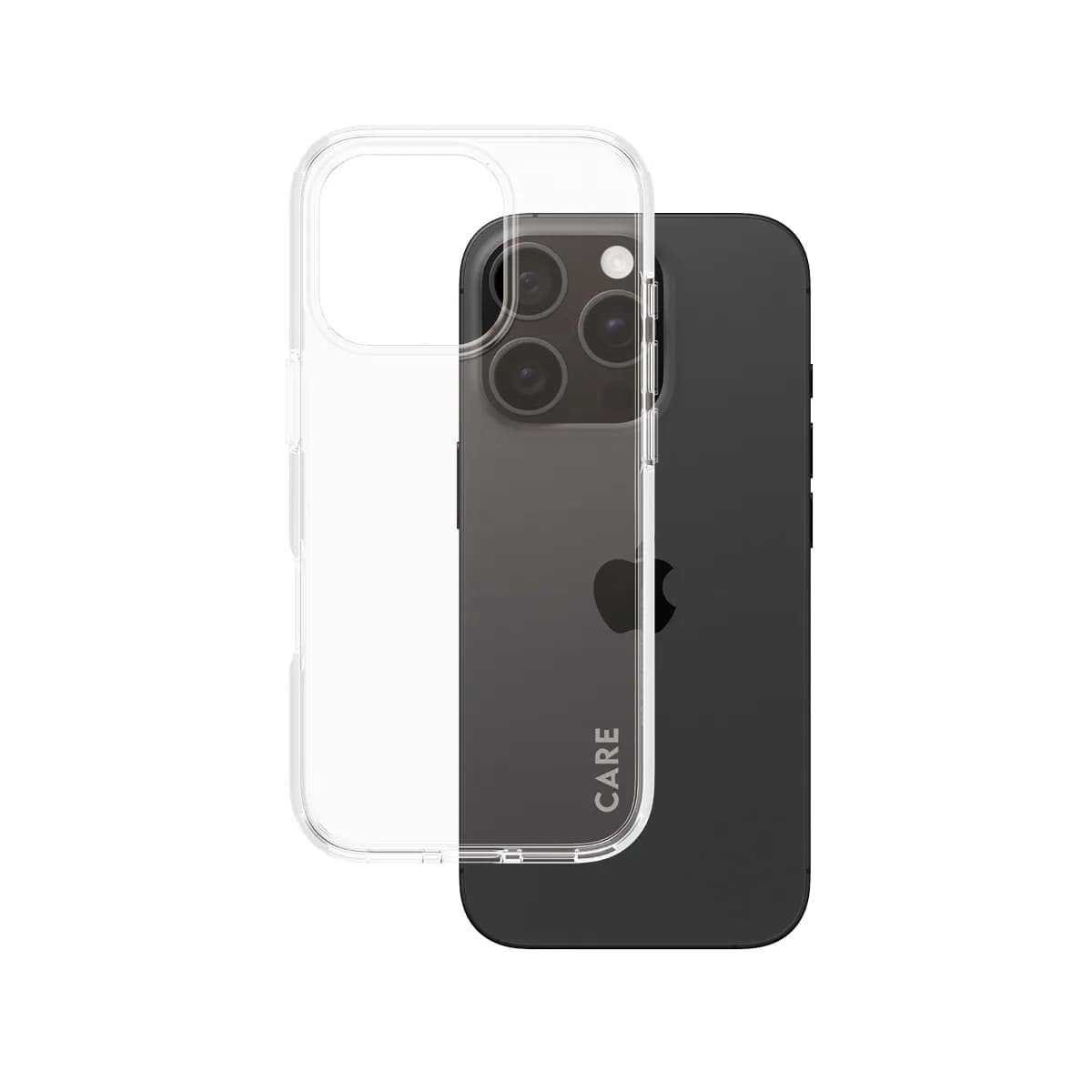 Care by PanzerGlass iPhone 16 Pro Urban Combat -suojakuori, Läpinäkyvä