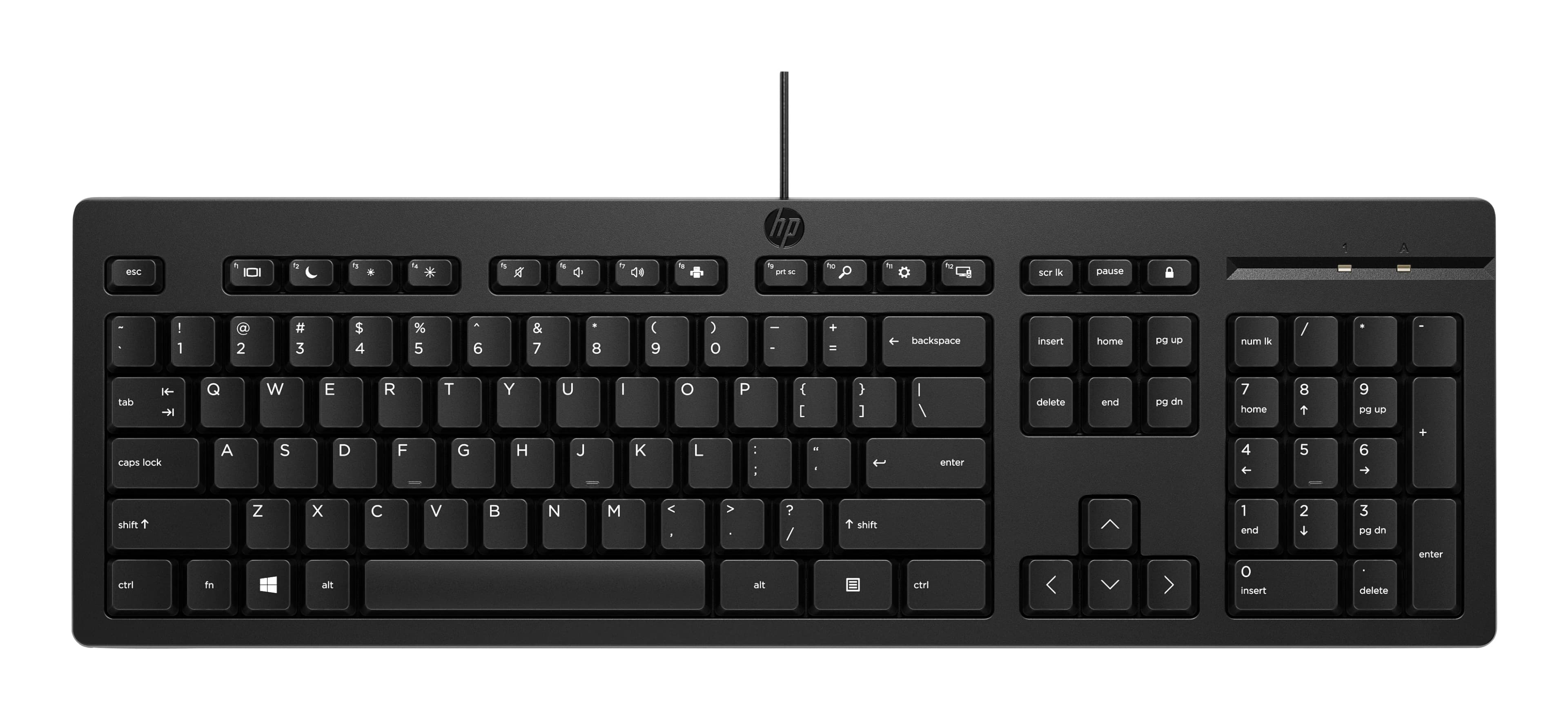HP 125 -näppäimistö, musta