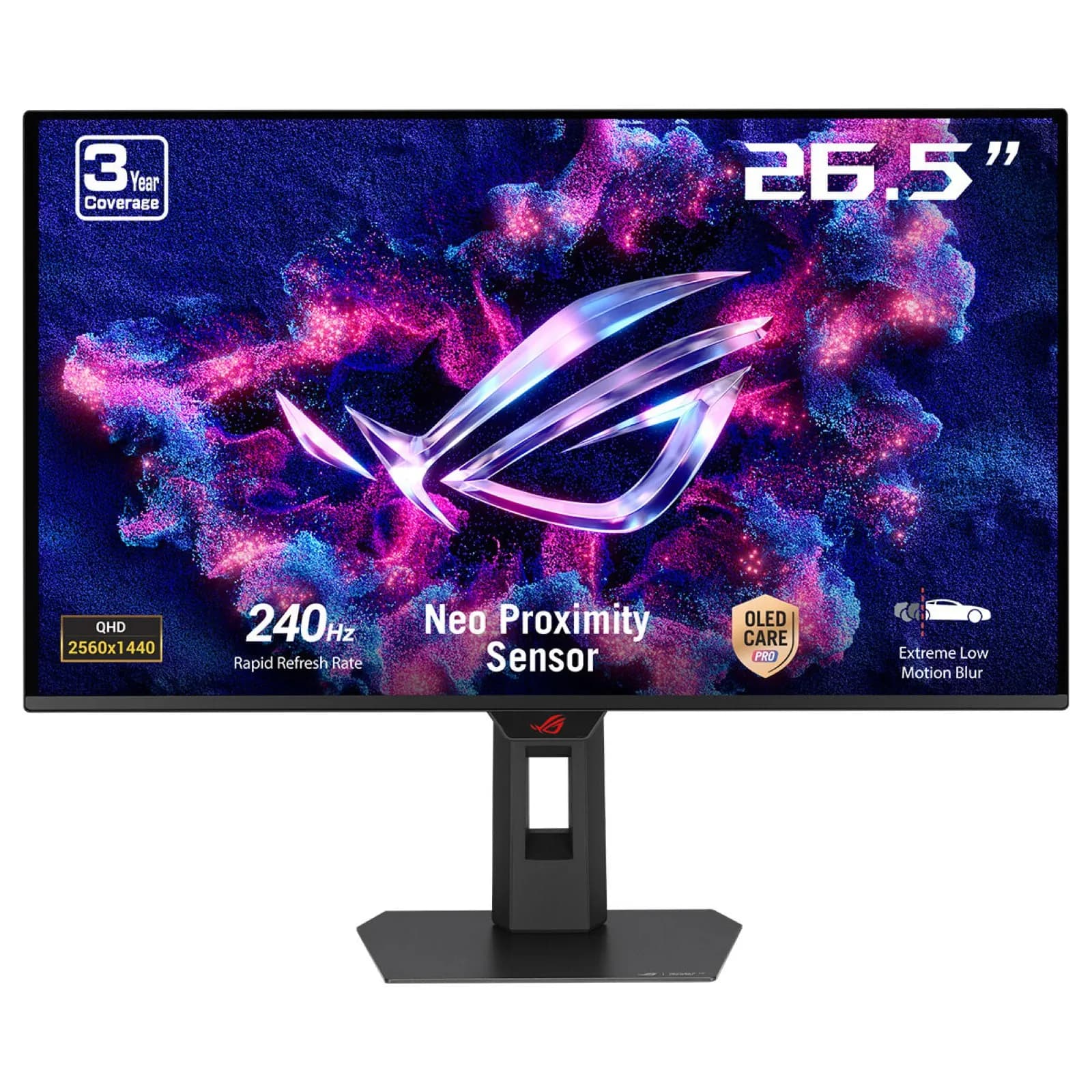 ASUS ROG Strix XG27AQDMES 27"" QHD, QD-OLED, HDR, 240Hz -pelinäyttö