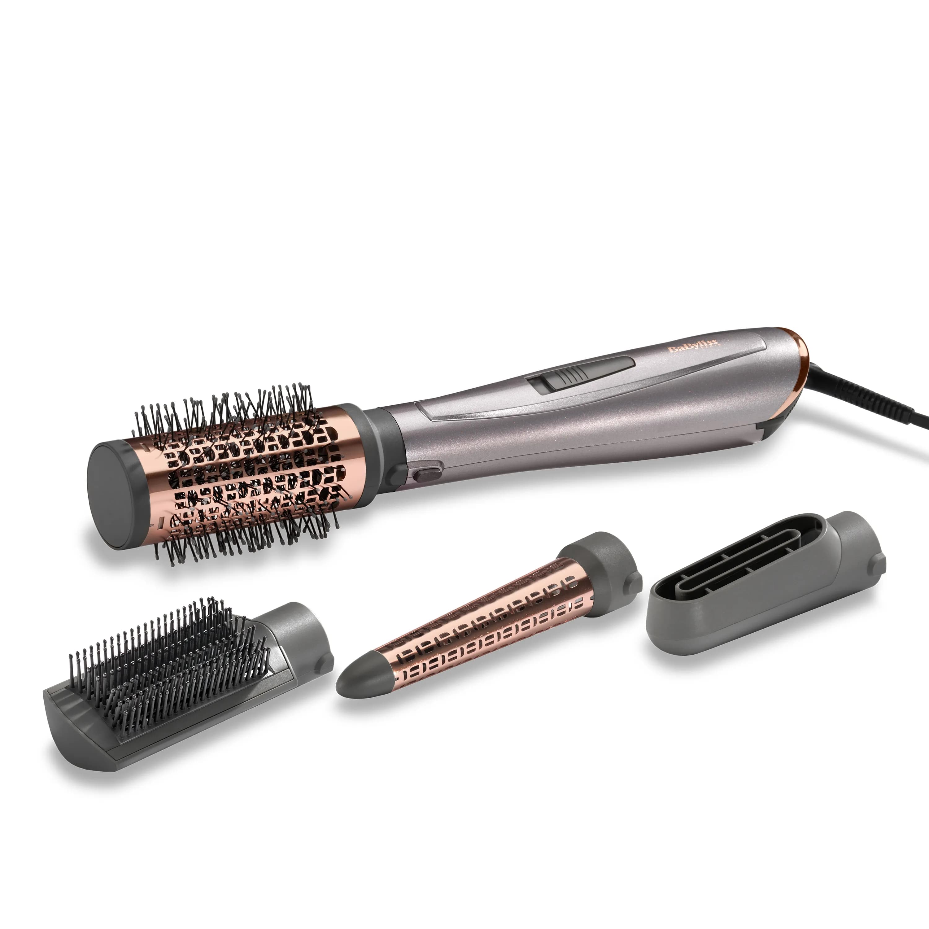 BaByliss Air Style 1000 AS136E 50 mm -muotoilurauta, musta/kupari/palladium