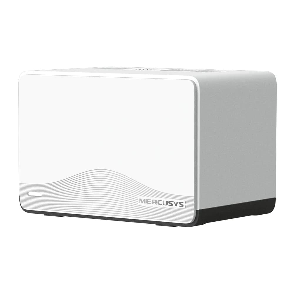 Mercusys Halo H47BE -mesh WiFi -järjestelmä, Wi-Fi 7, BE9300, Tri-band, 2 kpl, valkoinen