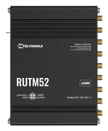 Teltonika RUTM52 5G LTE Dual modem -reititin