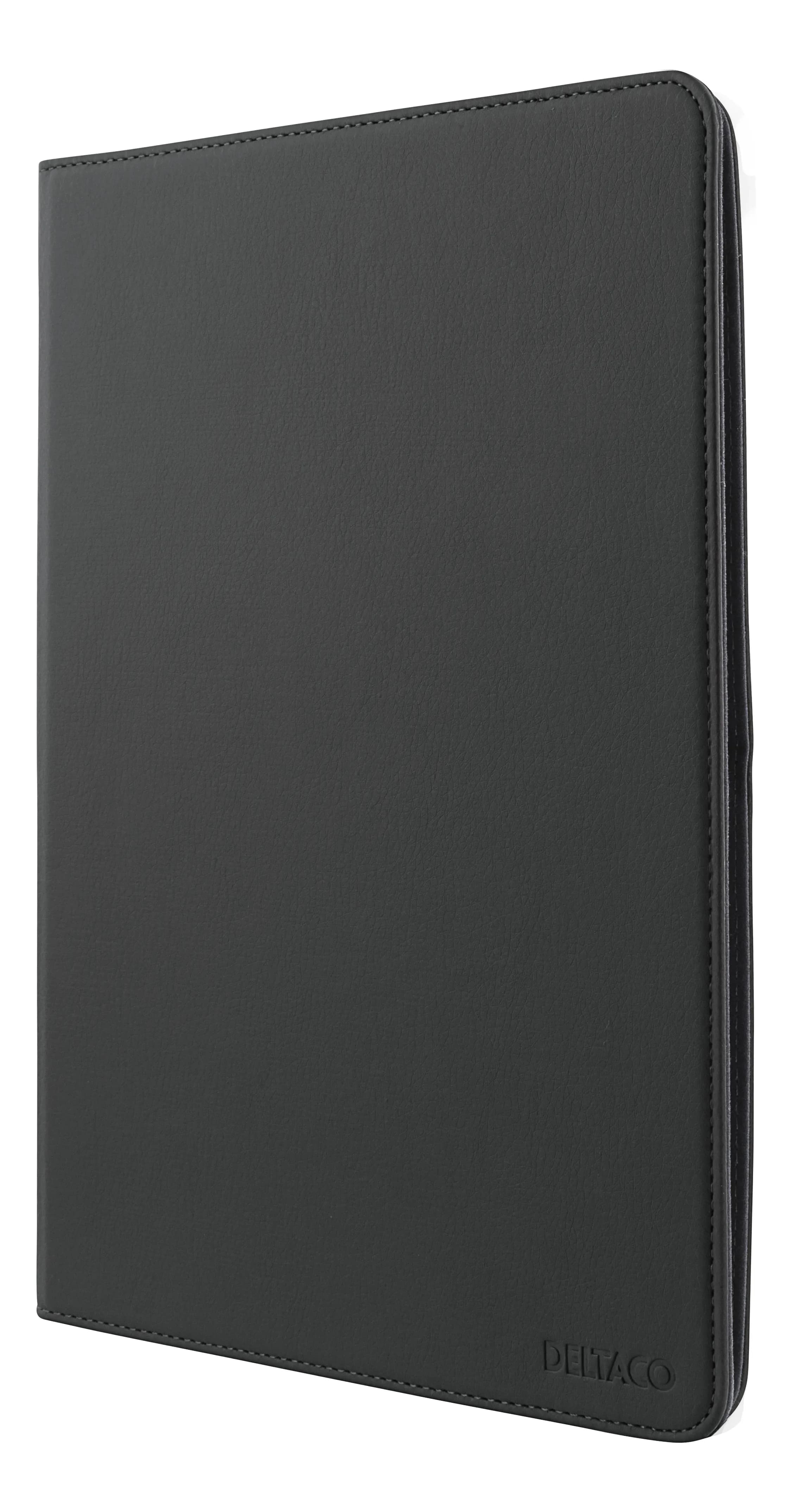 DELTACO Universal tablet fodral, 9/10,1"", integrerat stativ, 360 grade