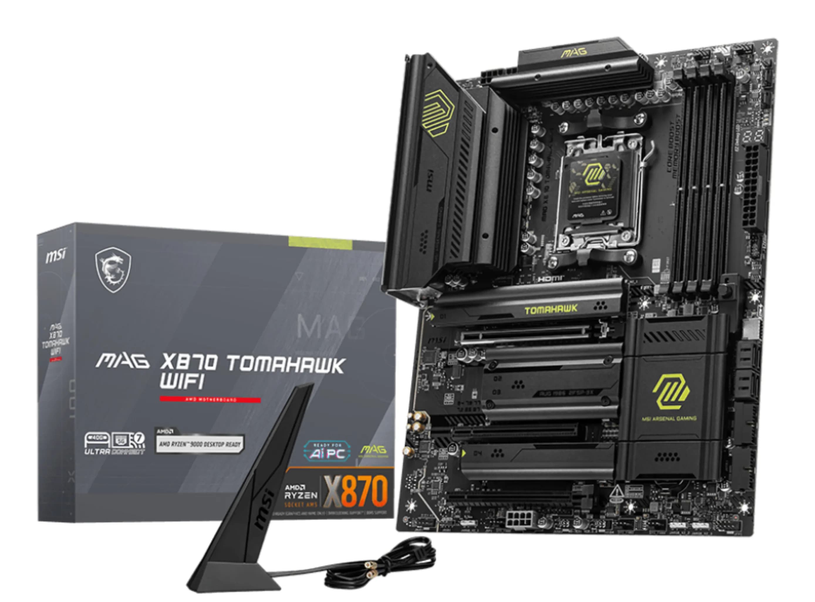 MSI MAG X870 TOMAHAWK WIFI WiFi 7 AM5 ATX -emolevy