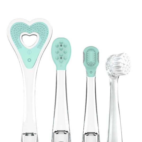 Neno Denti Mint Full Set -vaihtoharjaspää, Minttu