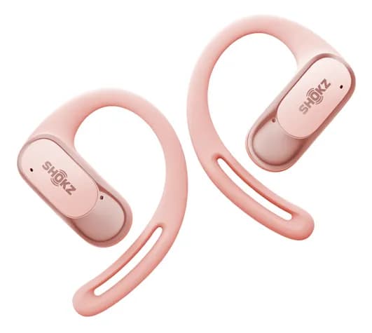 Shokz OpenFit Air -langattomat nappikuulokkeet, pinkki