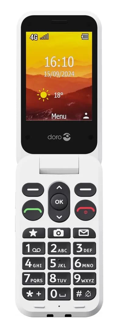 Doro Leva L21 -puhelin, Red/White