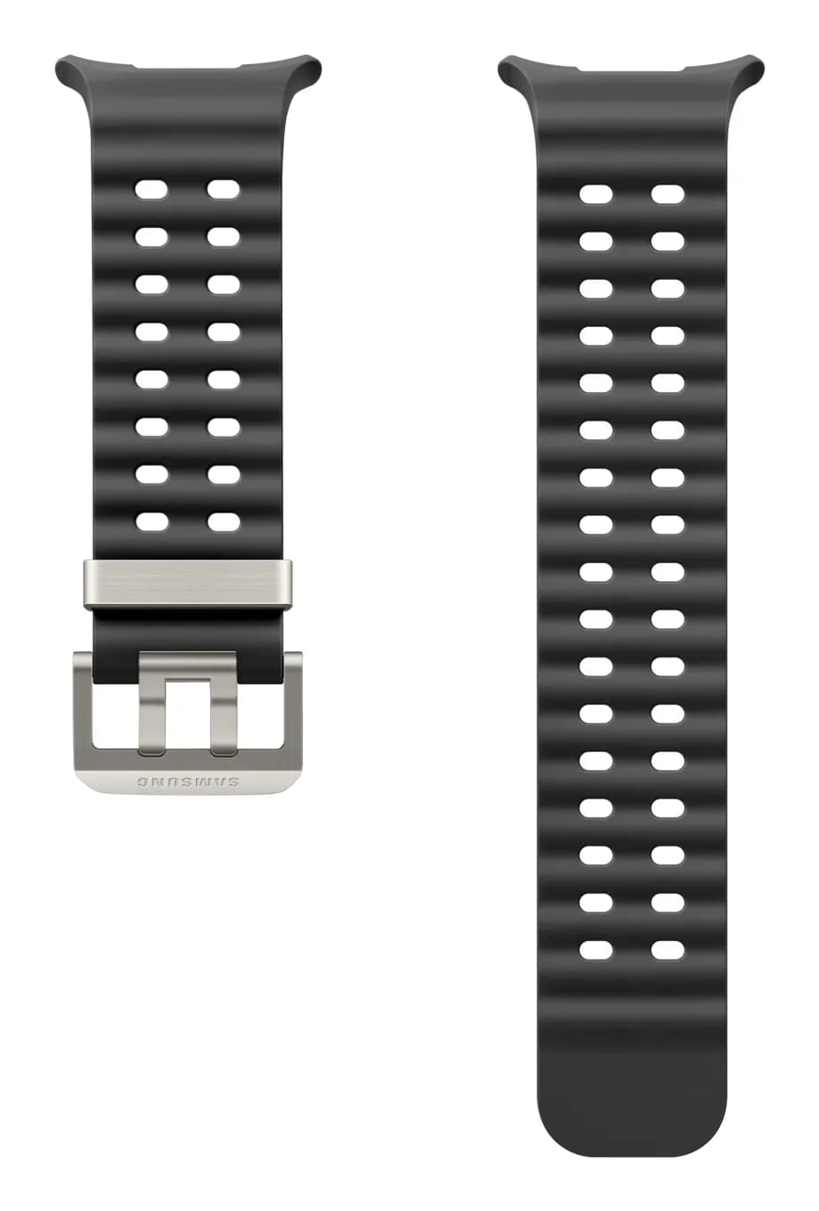 Samsung Galaxy Marine Band -ranneke, Watch Ultra, tummanharmaa