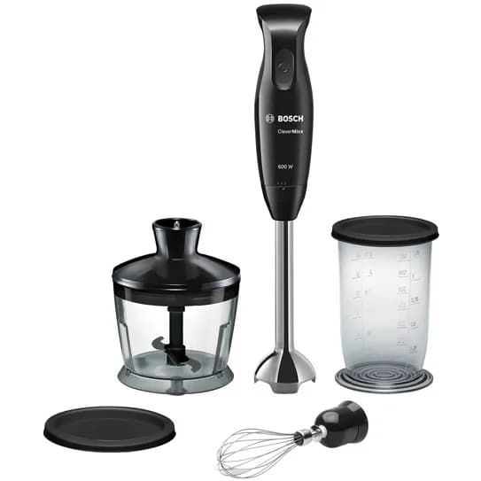 Bosch CleverMixx MSM2650B 600 W -sauvasekoitinsarja, musta