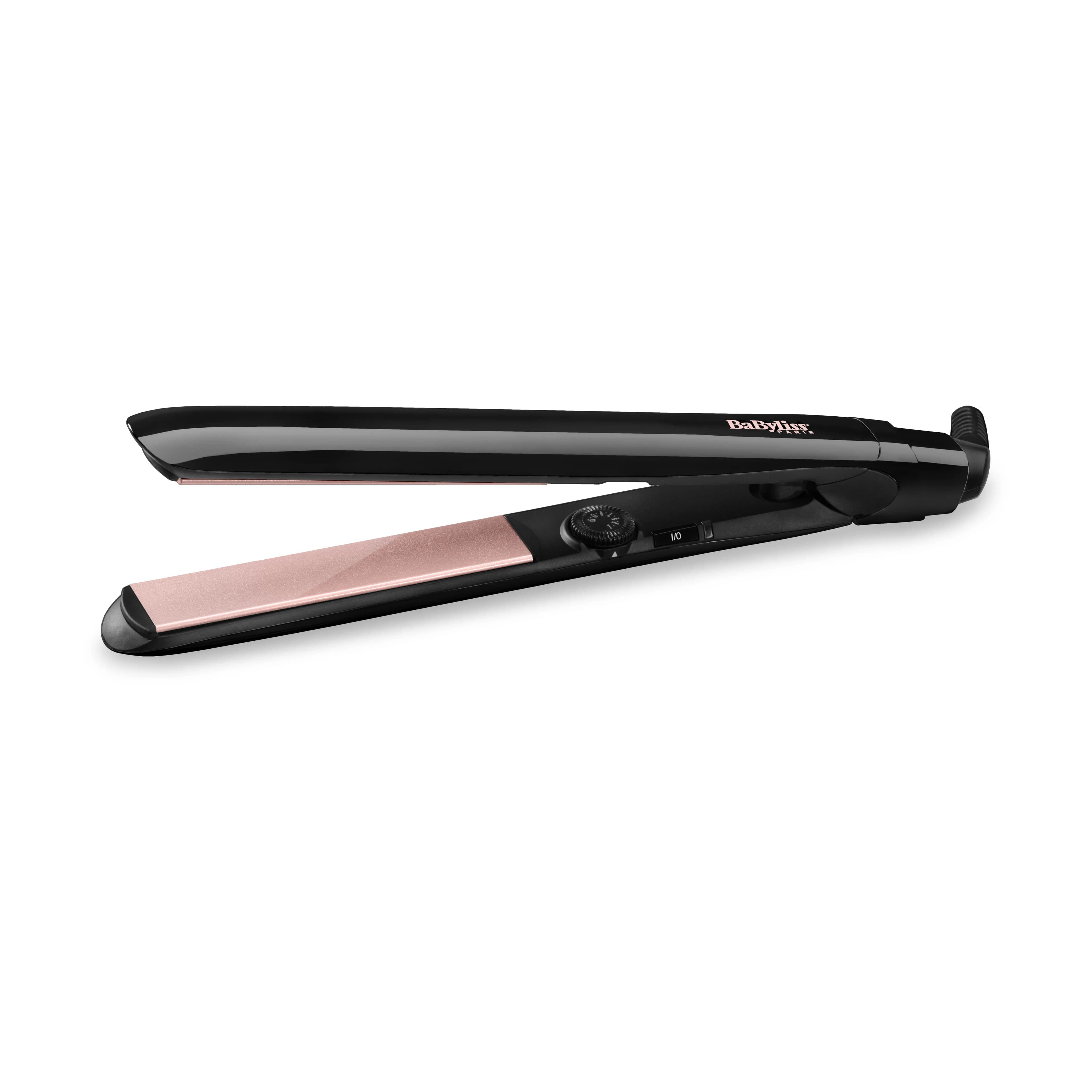 BaByliss Smooth Control 235 ST298E 25 mm -suoristusrauta, musta/ruusukulta