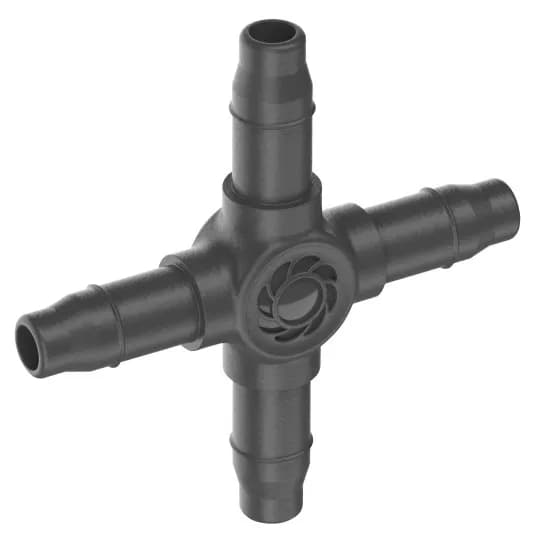 Gardena Micro-Drip -4-haaraliitin, 4.6mm