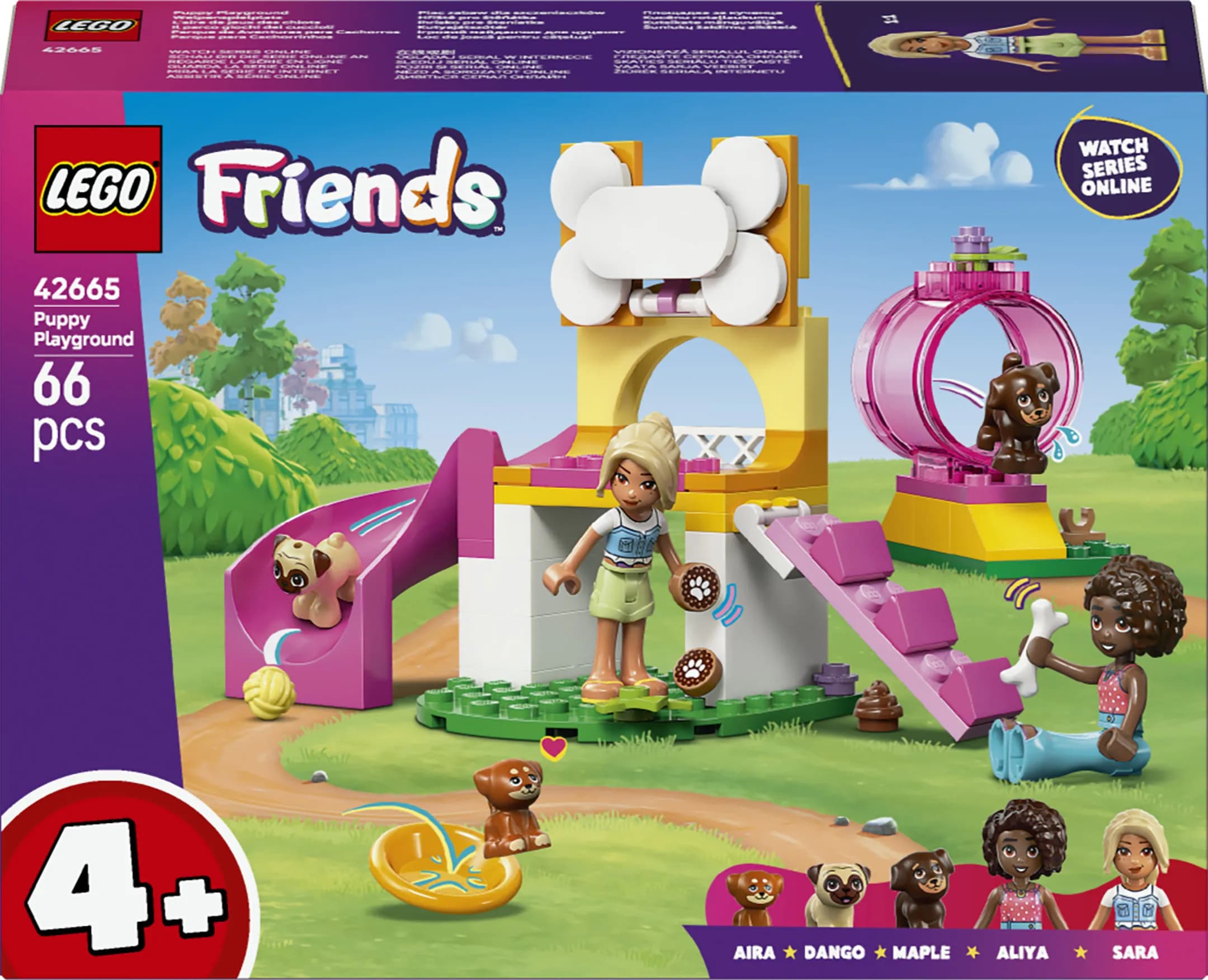 LEGO Friends Koiranpentujen leikkipuisto 42665