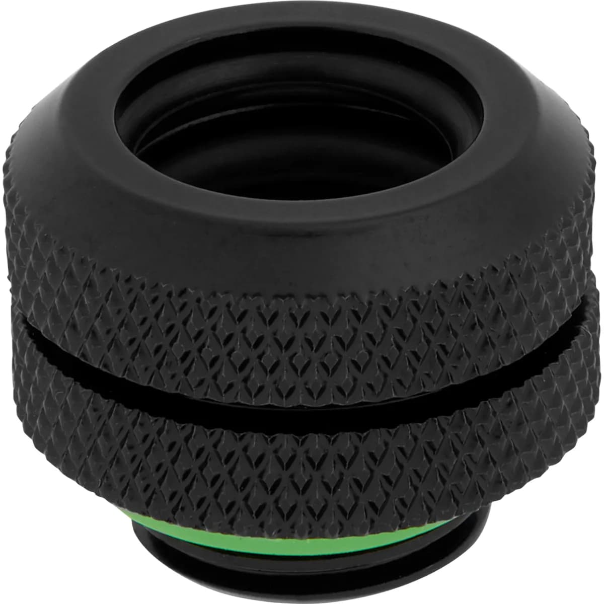 Corsair Fitting (hard tube),XF Hardline 4-pack (12mm OD compression_ black)
