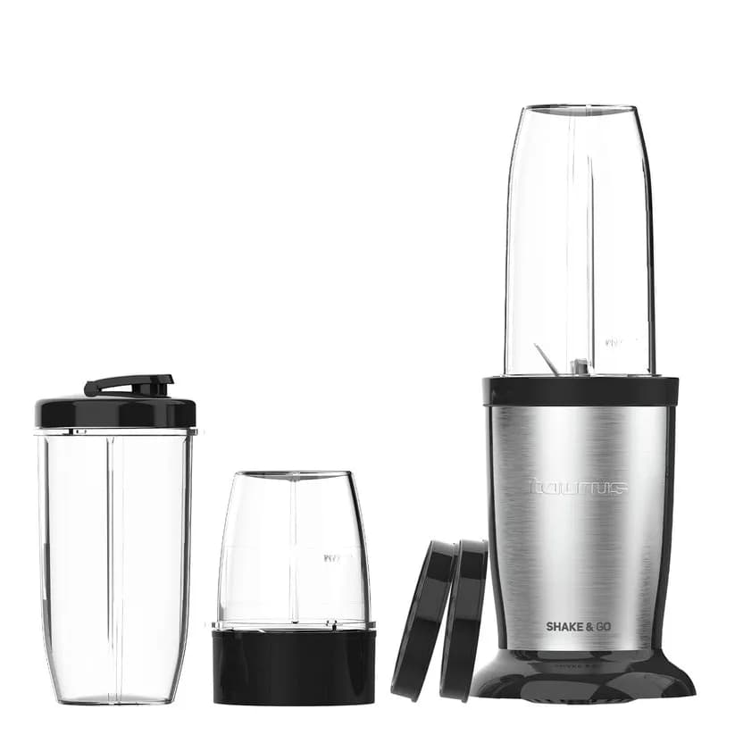 Taurus Smoothi 912479000 800 W 0,5 l -tehosekoitin, musta, ruostumaton teräs, läpinäkyvä