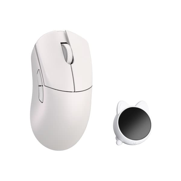 WLMouse Huan Omron Optical 8K -langaton pelihiiri, valkoinen