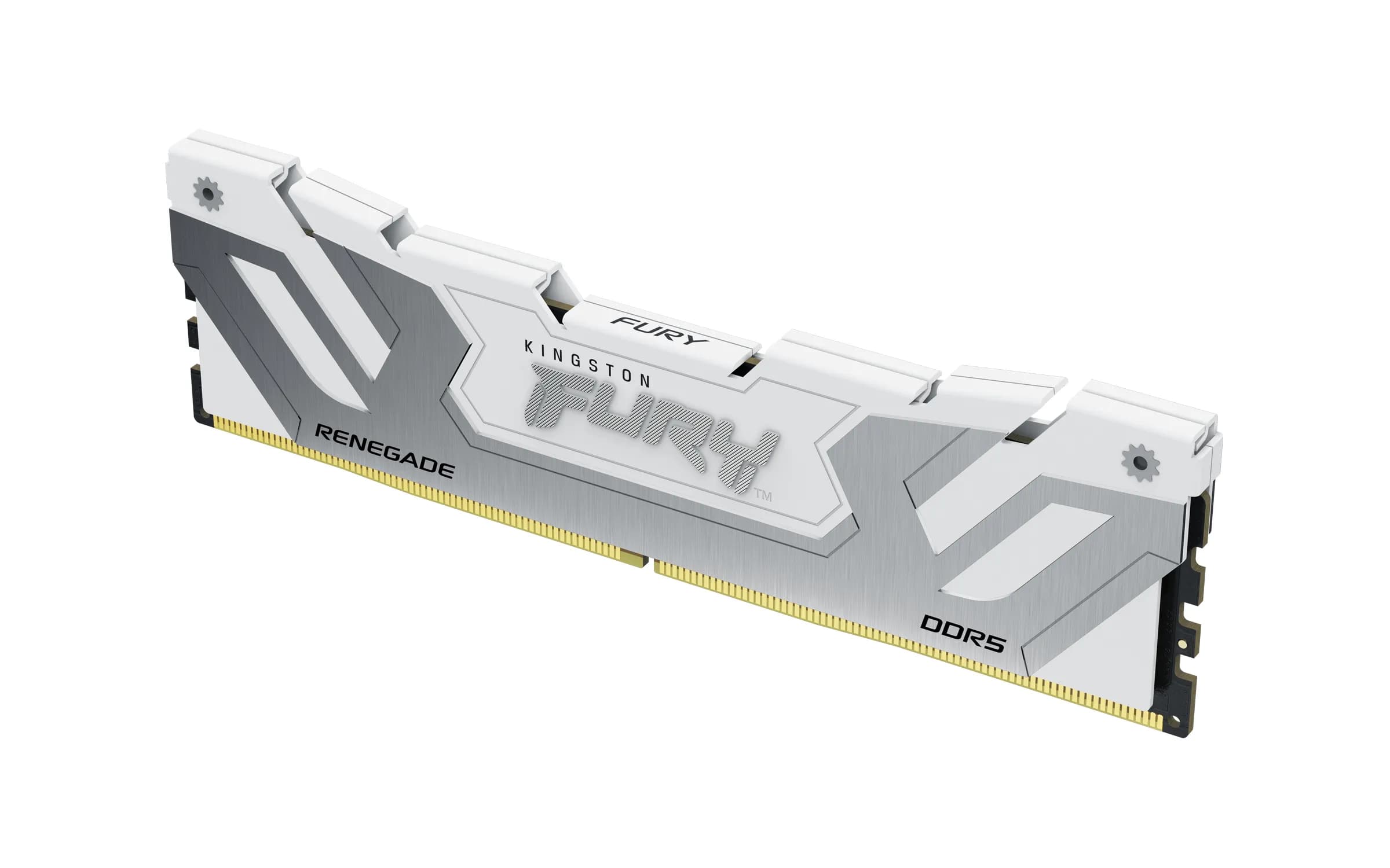 Kingston FURY Renegade 24 Gt (1 x 24 Gt) DDR5 8400 MHz, CL40 -muisti, valkoinen (XMP)