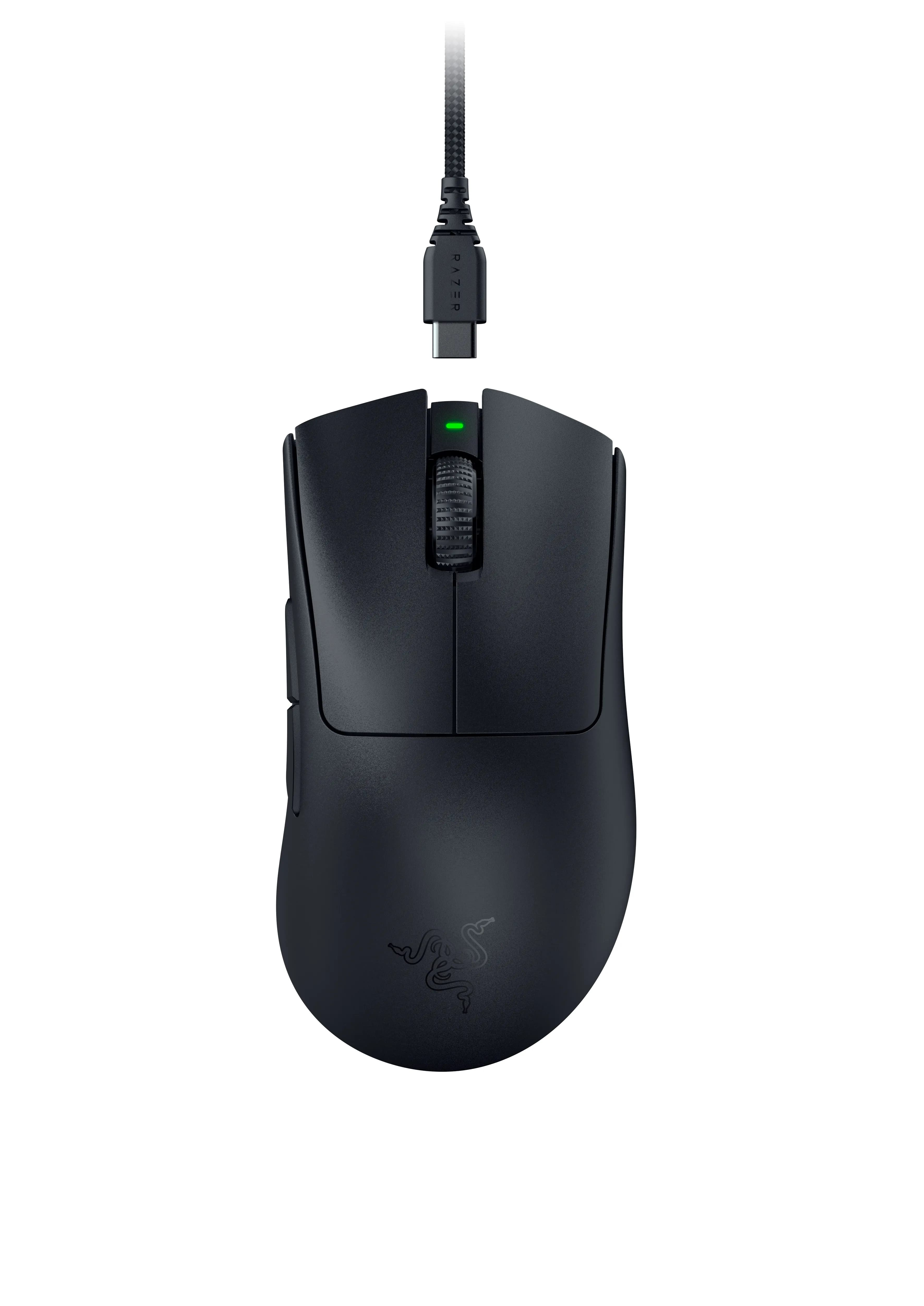 Razer DeathAdder V3 Pro + HyperPolling 8K Bundle -langaton pelihiiri, musta