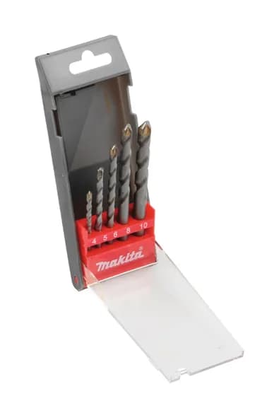 Makita -Betoniporanteräsarja, 4-8mm, 5-os.