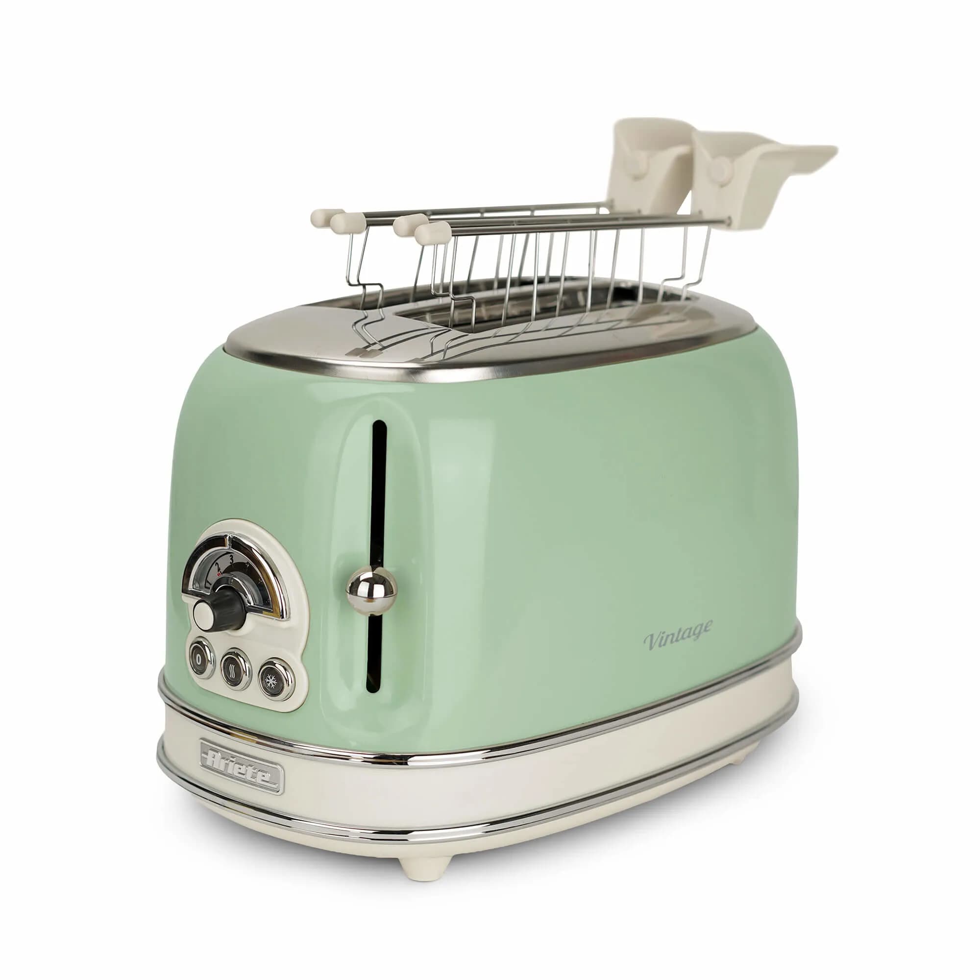 Ariete Vintage -leivänpaahdin, 2 viipaleita, vihreä