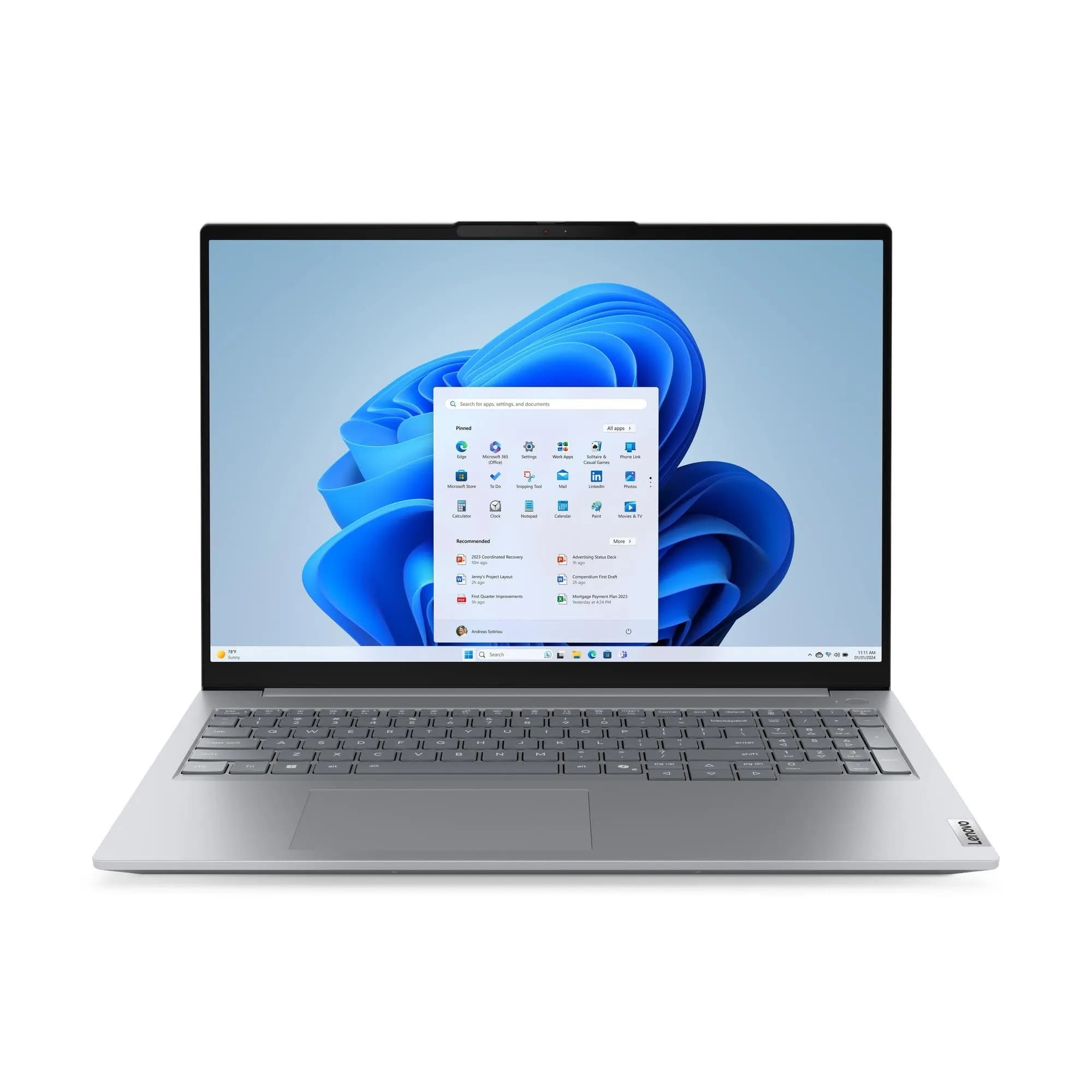 Lenovo ThinkBook 16 G9 16"", 16 Gt, 512 Gt, Win 11 Pro -kannettava, harmaa