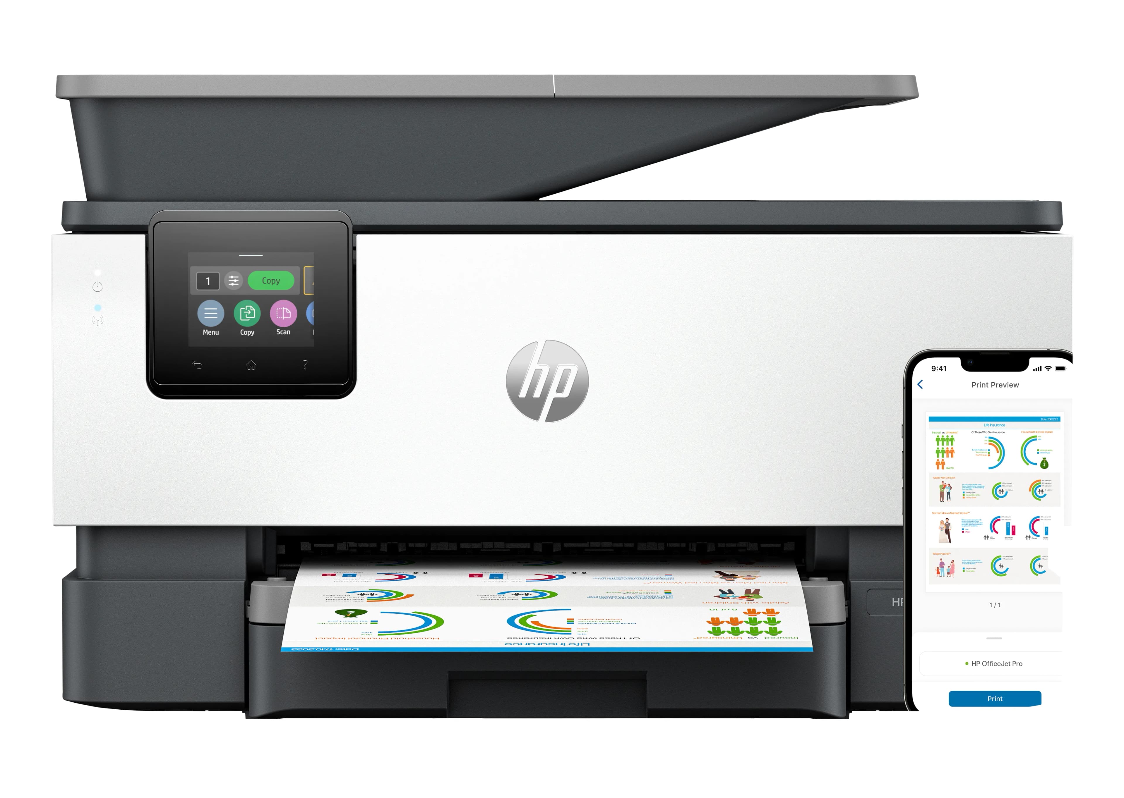 HP OfficeJet Pro 9122e All-in-One 22ppm Printer