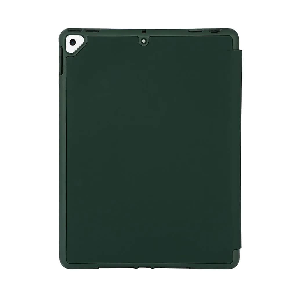 GEAR Cover Penpocket Soft Touch Green iPad 10,2"" 2019/20/21 & Air 10,5"" 2019
