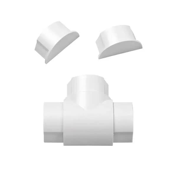 D-LINE Adapterisetti 50x25mm Valkoinen