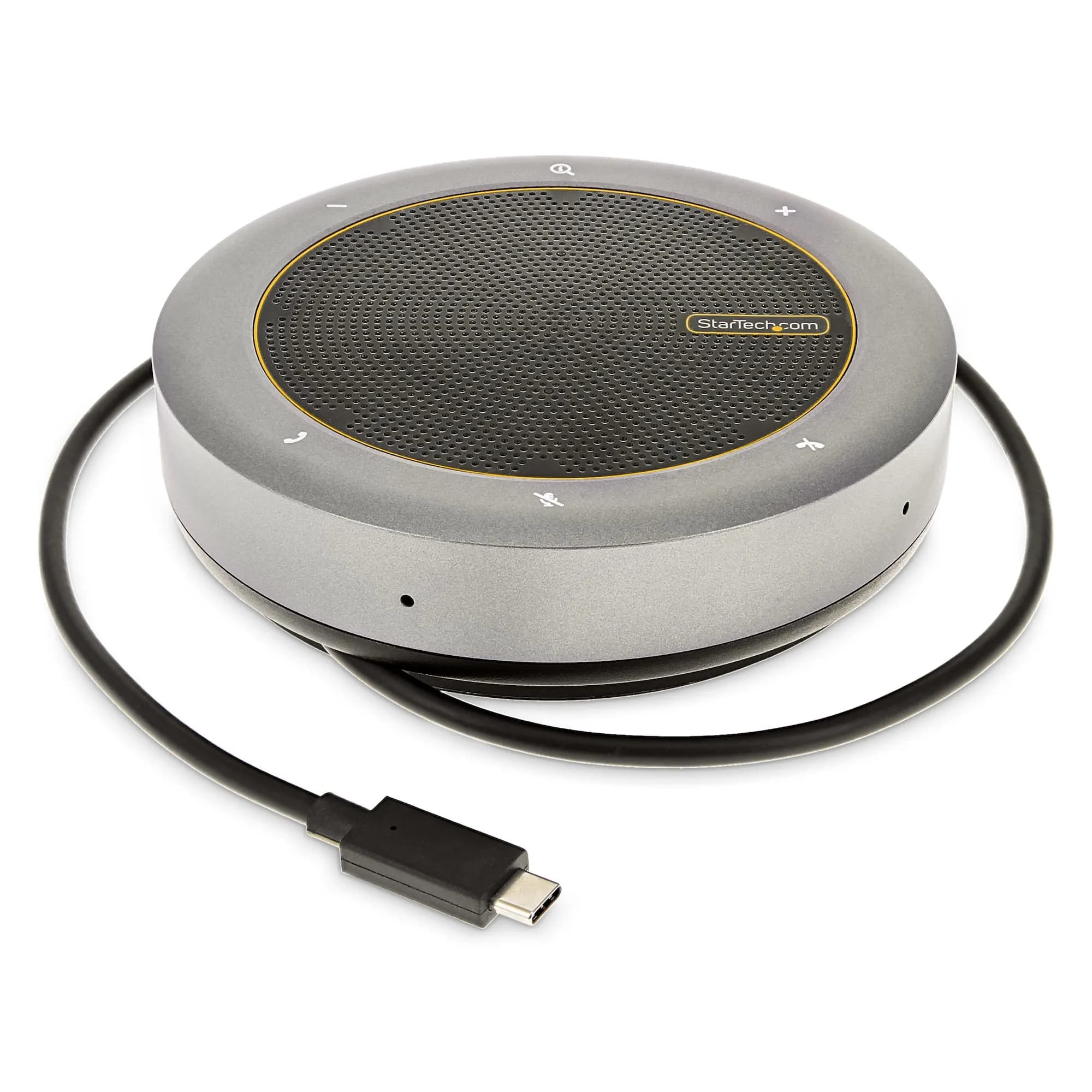 StarTech USB-C Mini Dock langallinen kokouskaiutin, harmaa