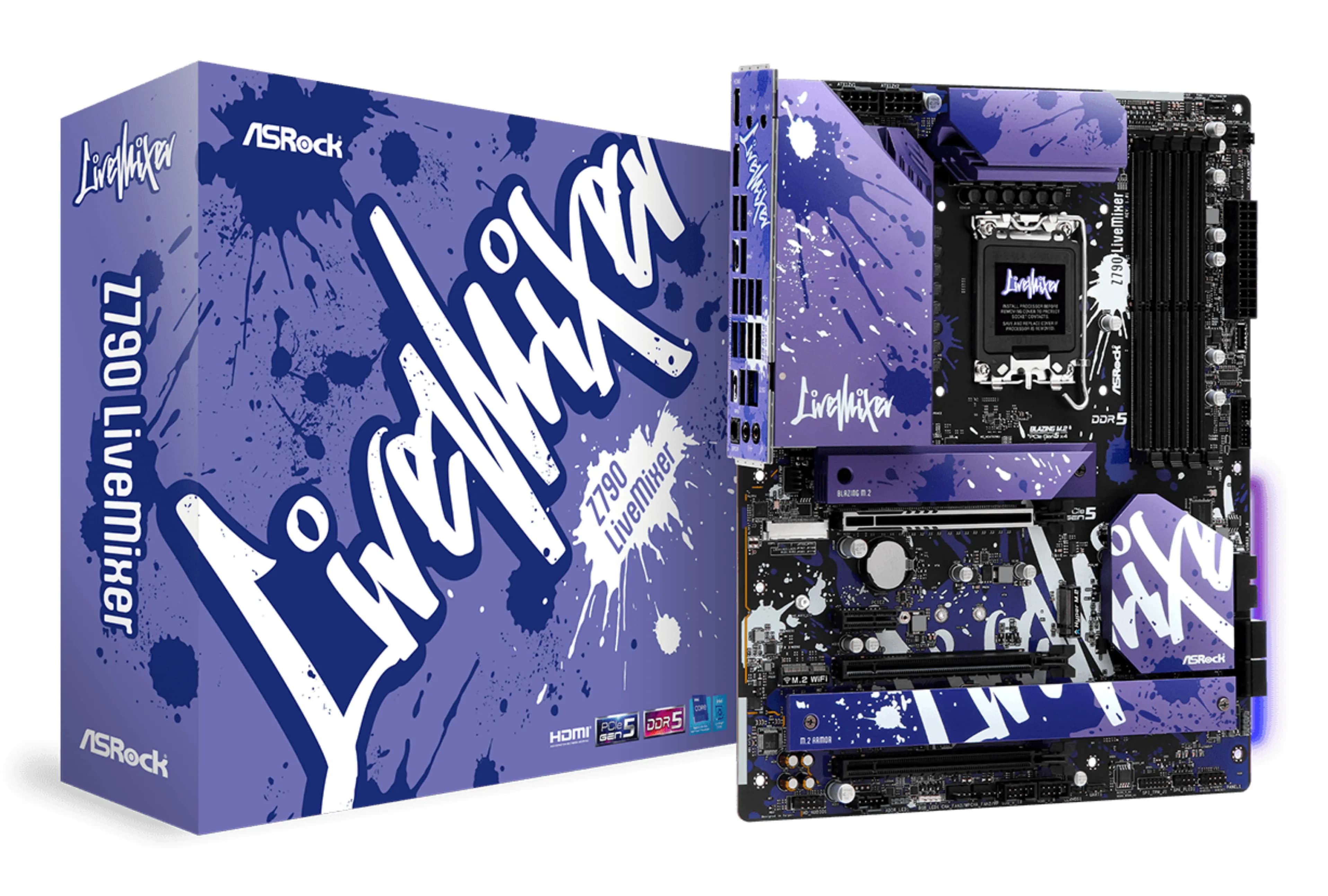 ASRock Z790 LiveMixer WiFi LGA1700 ATX -emolevy