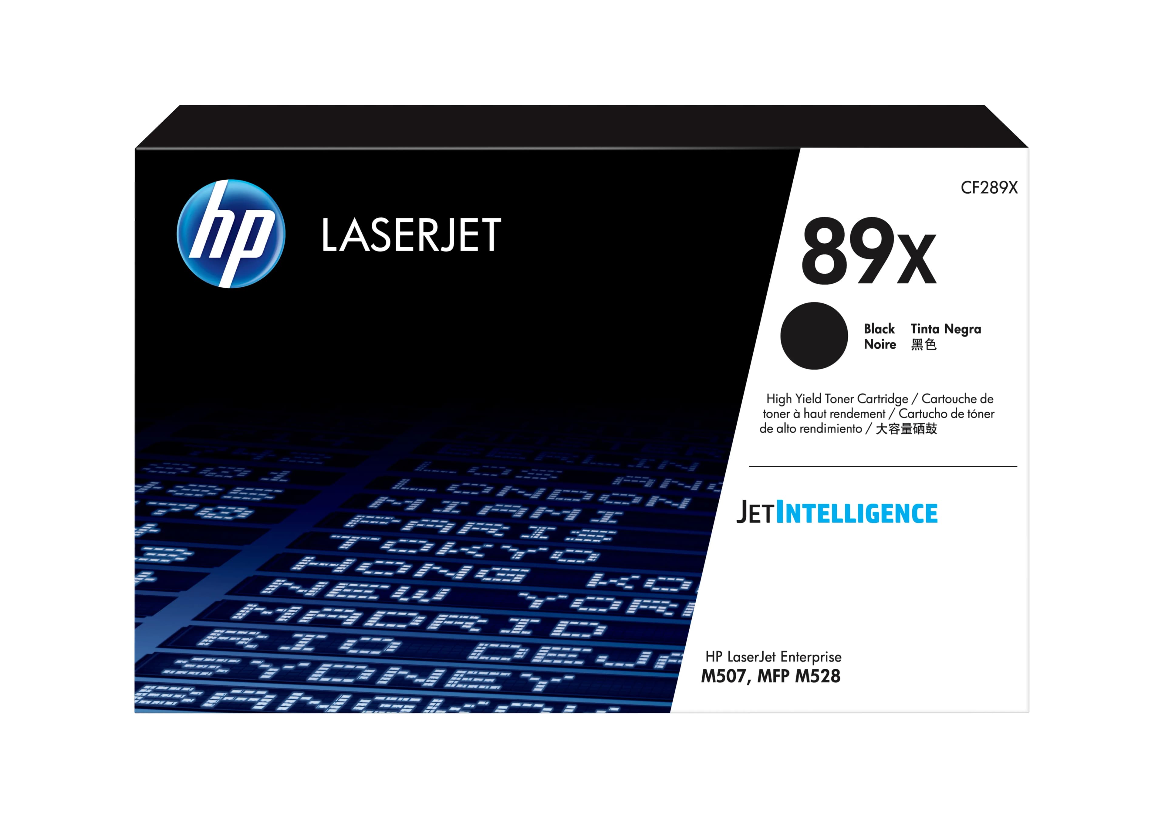 HP 89X CF289X -laservärikasetti, musta