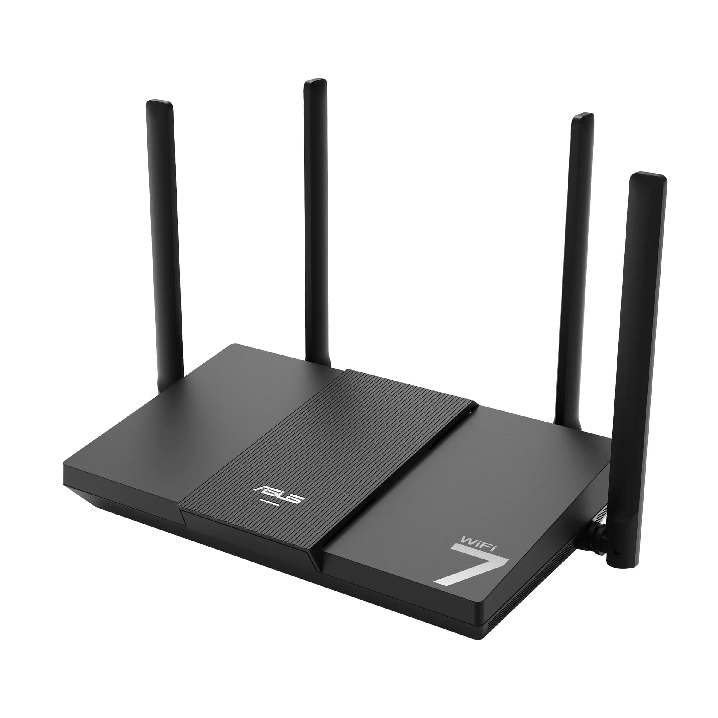 Asus RT-BE50 -reititin, Wi-Fi 7, BE3600, Dual-band, 2,5G WAN -portilla, musta